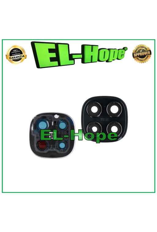 Marco de lente de camara trasera para Xiaomi Redmi Note 14 Pro 4G 24116RACCG negro
