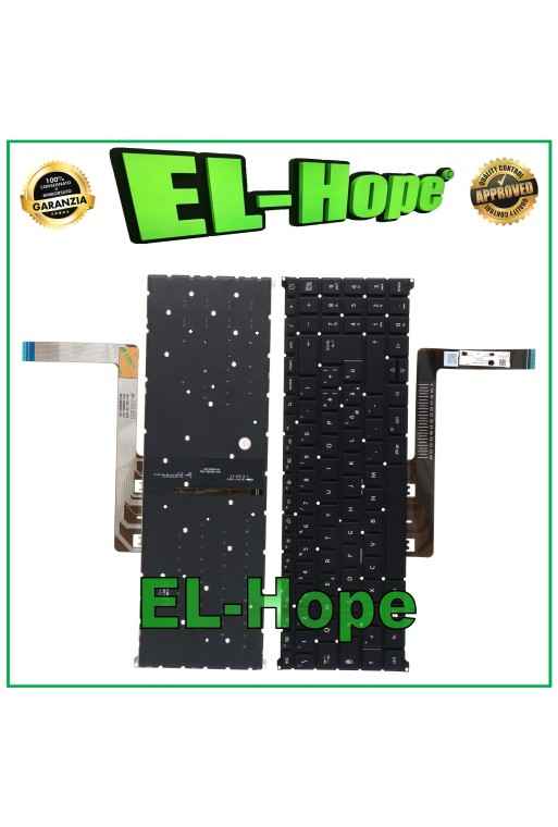 TECLADO ITA RETROILUMINADO NEGRO PARA ACER ASPIRE 3 A515-57G A715-51