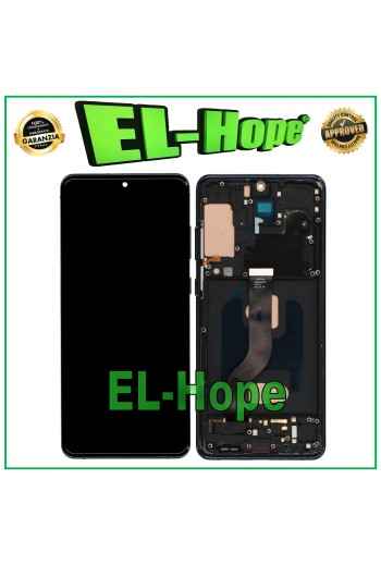 PANTALLA LCD CON MARCO TFT PARA SAMSUNG GALAXY S20+ PLUS SM-G985 G986 CRISTAL NEGRO TÁCTIL