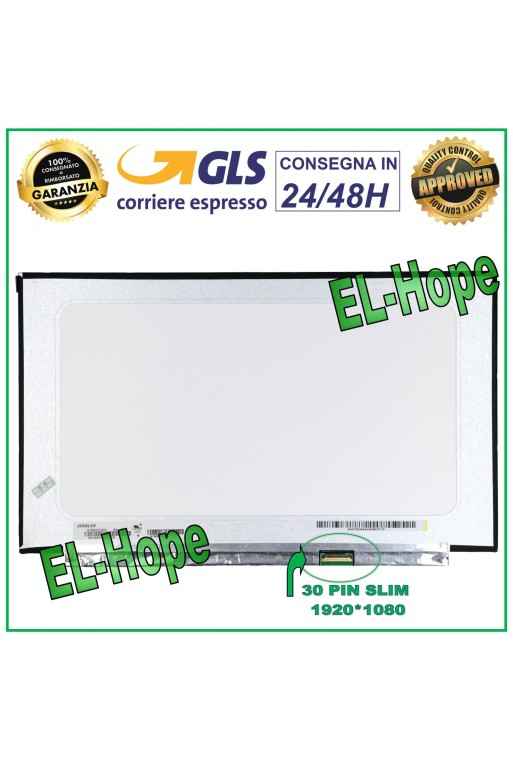 PANTALLA NV156FHM-N61 PORTÁTIL LCD 15.6 30 PINES SLIM 1920*1080 FHD LED PANTALLA