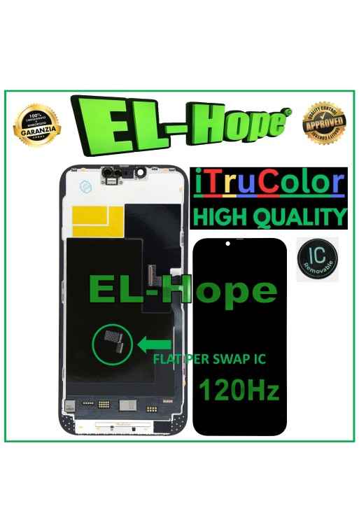 Pantalla LCD OLED suave iTruColor de 120 Hz para Apple iPhone 13 Pro Max con cristal tactil
