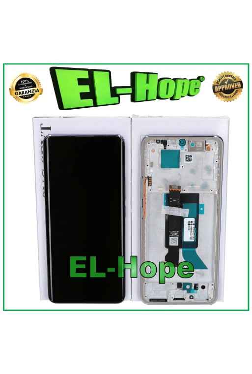 FUNDA DE CRISTAL TRASERO CON TAPA DE BATERÍA PARA IPHONE 14 PLUS CON AGUJERO GRANDE NEGRO