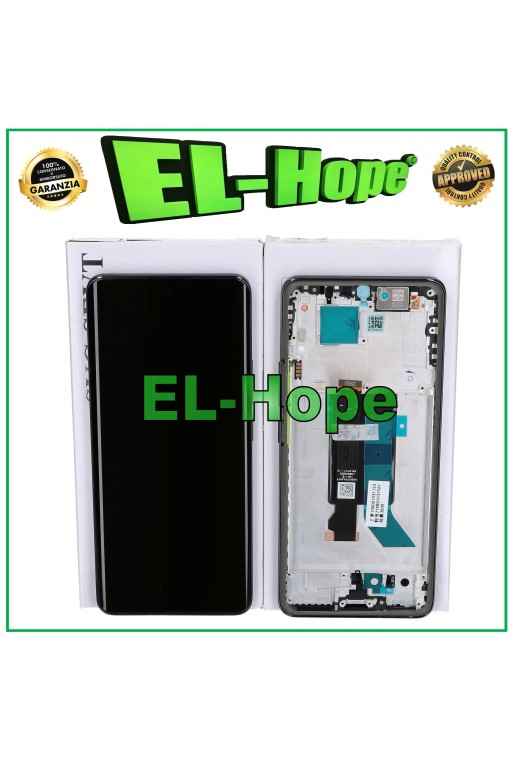 PANTALLA LCD TÁCTIL + MARCO ORIGINAL XIAOMI REDMI NOTE 14 PRO 5G 24094RA29G NEGRO