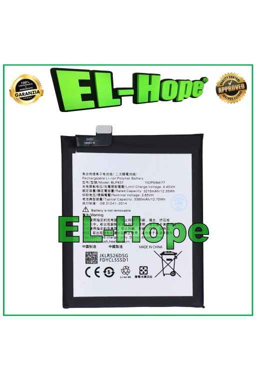 BLP637 BATERÍA PARA ONEPLUS 5 A5000 / 5T A5010 3300 mAh IGUAL ORIGINAL