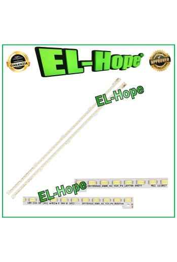 KIT 2 BARRAS 44 LEDS PARA TV 32 SAMSUNG LTJ320HN01-H LTJ320HN01-J AGS45349 UE32D5