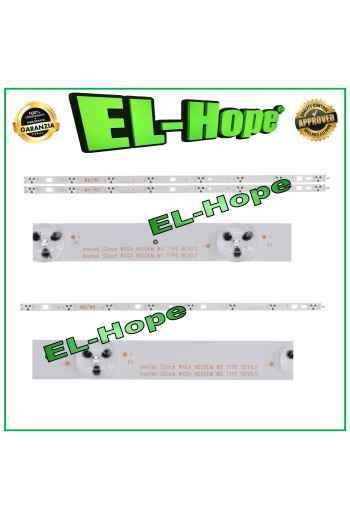 KIT 3 BARRAS 8 LEDS PARA TV SONY 32 WXGA NDSOEM TIPO WB TIPO WA