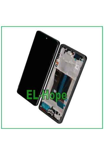 PANTALLA LCD CON MARCO OLED TÁCTIL PARA XIAOMI REDMI NOTE 14 PRO+ PLUS 24115RA8EG NEGRO