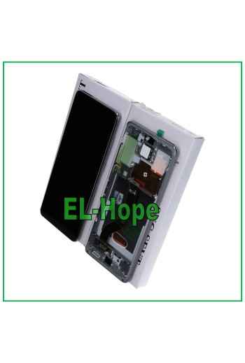 MARCO ORIGINAL PANTALLA LCD SAMSUNG GALAXY S20+ PLUS SM-G985 G986 5G TÁCTIL GRIS
