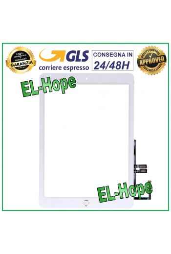 PANTALLA TÁCTIL PARA APPLE IPAD 6 EN. 9.7 2018 A1893 A1954 BOTÓN DE INICIO DE CRISTAL BLANCO