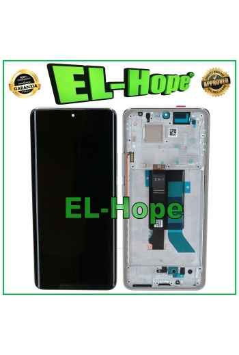 PANTALLA OLED + MARCO PARA XIAOMI POCO X7 5G 24095PCADG LCD TÁCTIL CRISTAL PLATA