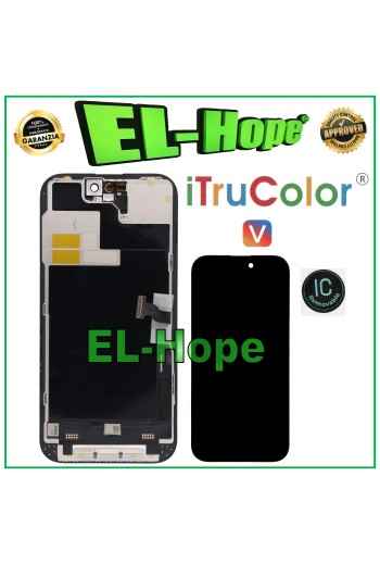 Pantalla LCD iTruColor INCELL para Apple iPhone 14 Pro, pantalla tactil de cristal negro