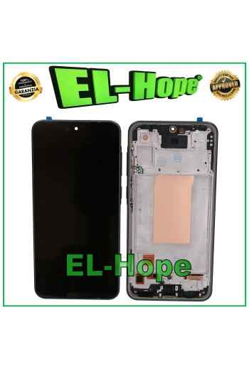 PANTALLA LCD OLED + MARCO PARA SAMSUNG GALAXY A36 5G SM-A366 PANTALLA TÁCTIL NEGRA