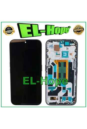 PANTALLA OLED + MARCO PARA TELÉFONO NOTHING 2 PLUS (2A) PANTALLA TÁCTIL PANTALLA DE CRISTAL