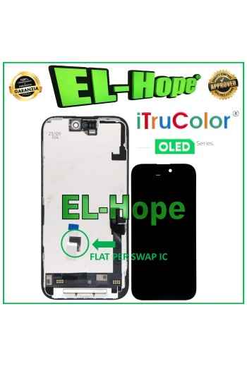 PANTALLA LCD SERIE OLED DURO iTruColor PARA PANTALLA TÁCTIL APPLE IPHONE 16