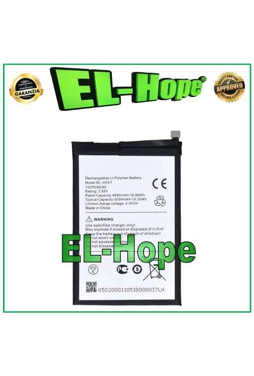 BATERÍA BL-49ST PARA TECNO SPARK 10 / 10 PRO 5000mAh IGUAL A LA ORIGINAL