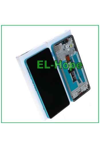 MARCO PANTALLA LCD SERVICIO ORIGINAL MOTOROLA MOTO G75 5G XT2437 TÁCTIL AZUL AGUA