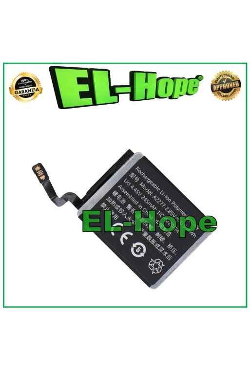 Batería para Apple Watch Serie 5 de 40 mm, modelo A2277, 245 mAh