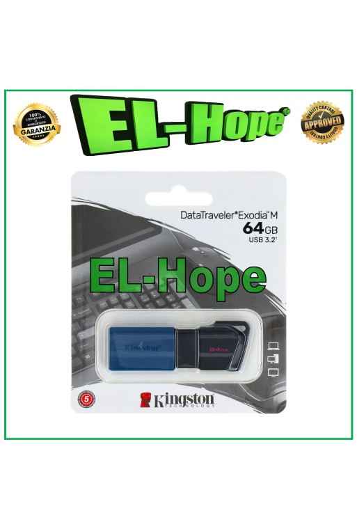 PEN DRIVE KINGSTON 64 GB PENDRIVE DTX MEMORY STICK ORIGINAL USB 3.2 PEN