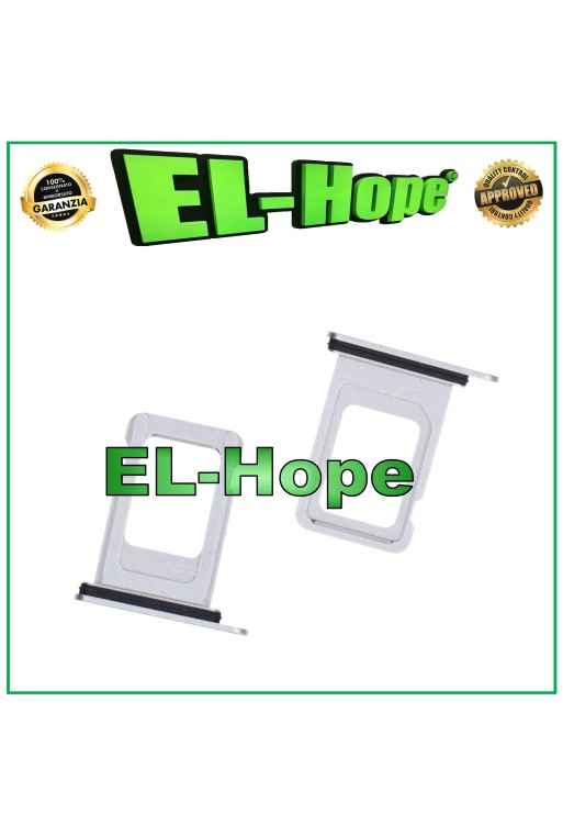 Ranura para tarjeta nano SIM para iPhone 17 Pro plateada