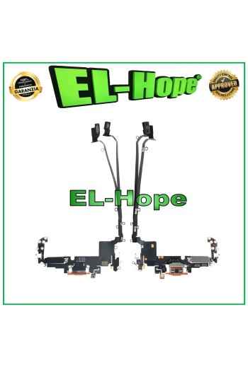 Conector de carga para iPhone 17 Pro Max, micrófono, antena, carga plana, naranja