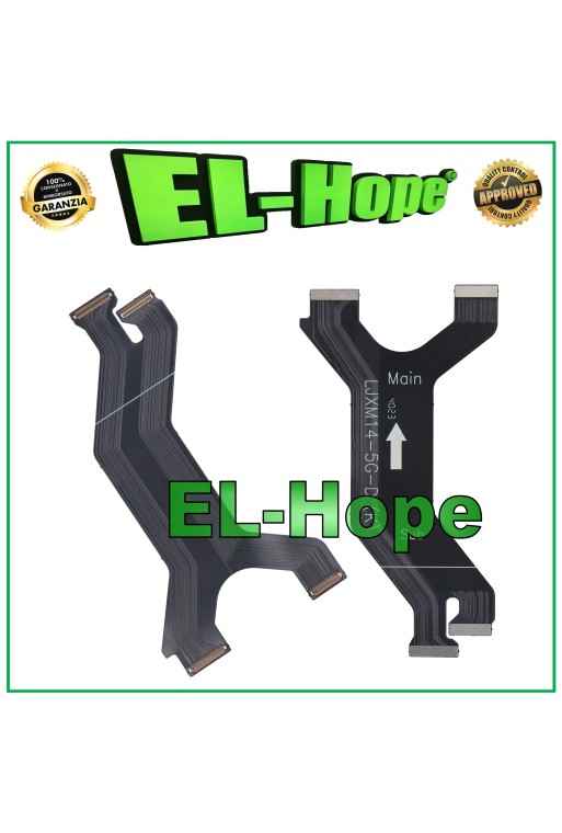 Conector plano flexible para base de carga de placa base para Xiaomi 14