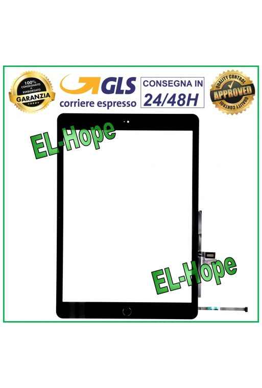 PANTALLA TÁCTIL PARA APPLE IPAD 2019 7. GEN. A2197 A2198 A2200 CRISTAL NEGRO