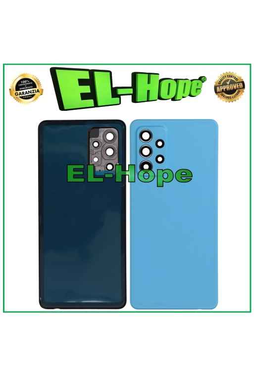 Tapa de batería para Samsung Galaxy A52S SM-A528, carcasa trasera azul