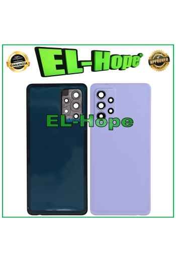 Tapa trasera de batería para Samsung Galaxy A52S SM-A528, color MORADO