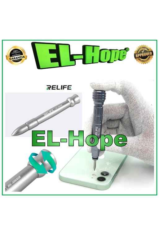 LÁPIZ RELIFE RL-066B PARA QUITAR VIDRIO ROTO DE LA PARTE TRASERA DE TU iPhone