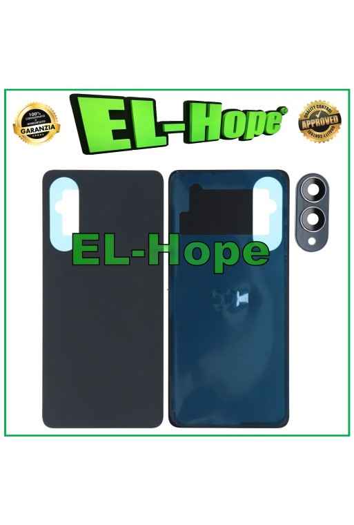 Tapa de batería para Samsung Galaxy S25 Edge SM-S937, carcasa trasera de cristal, color negro