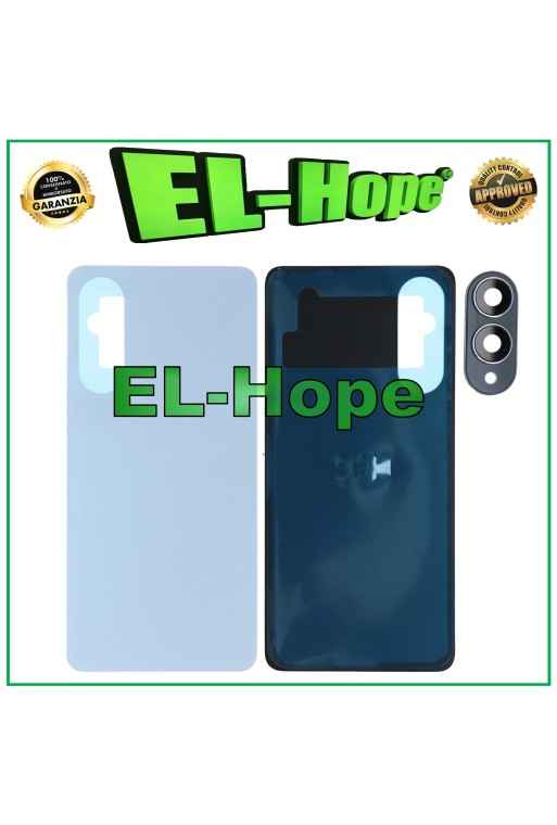 Tapa de batería para Samsung Galaxy S25 Edge SM-S937, carcasa trasera de cristal azul