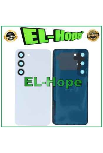 Tapa trasera de batería para Samsung Galaxy S23 SM-S911, color crema