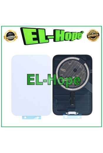 FUNDA TRASERA DE CRISTAL + MAGSAFE PARA IPHONE 17 PRO CARCASA TRASERA PLATA