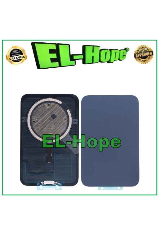 FUNDA TRASERA DE CRISTAL + MAGSAFE PARA IPHONE 17 PRO MAX AZUL