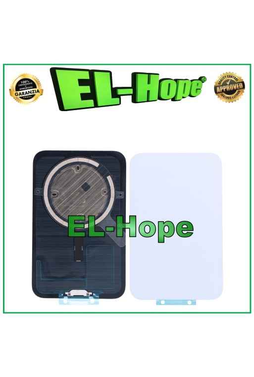 FUNDA TRASERA DE CRISTAL + MAGSAFE PARA IPHONE 17 PRO MAX PLATA